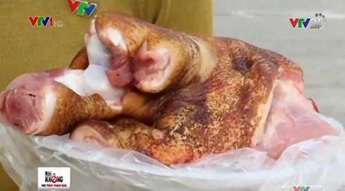 Cận cảnh thủ đoạn biến lợn chết thối vứt đi thành lợn Mán đặc sản ở Tam Đảo