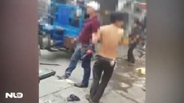 Chém nhau kinh hoàng tại bữa tiệc ở Bình Tân