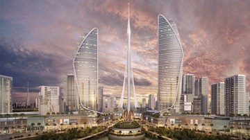 Cận cảnh tòa tháp sắp soán ngôi tháp cao nhất thế giới ở Dubai