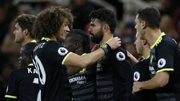 Diego Costa lập công, Chelsea leo lên đầu bảng