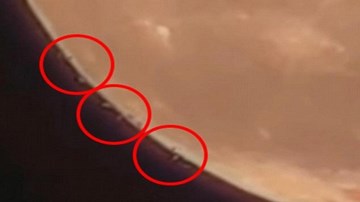 Xôn xao clip hàng trăm UFO rời mặt trăng