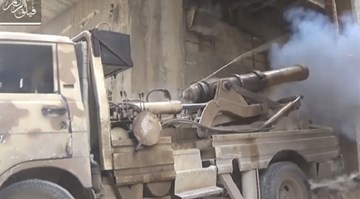 Súng thần công tự hành xuất hiện trên chiến trường Syria