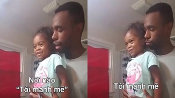 Cả thế giới thán phục trước cách dạy con gái của ông bố này