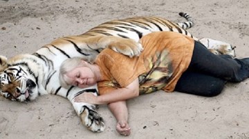 Cặp vợ chồng Mỹ sống chung cùng đôi hổ Bengal quý hiếm