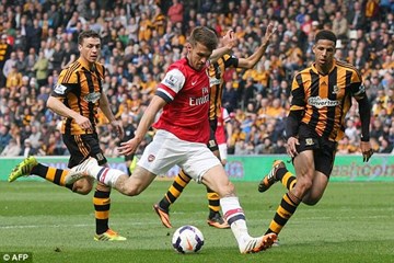 Arsenal dễ dàng tàn sát 