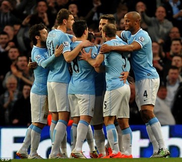 Man City 3-1 West Brom