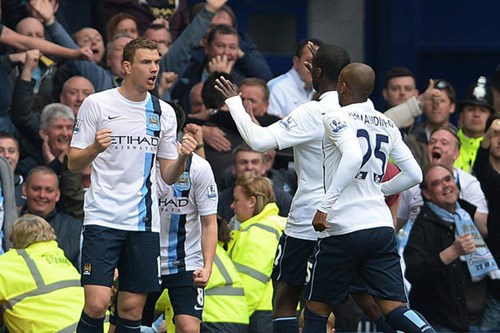Vòng 36 Premier League: Everton 2-3 Man City