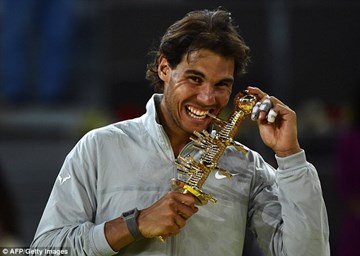 CK Madrid Open: Nadal 2-1 Nishikori (2-6, 6-4, 3-0)