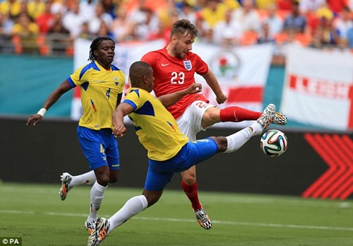 Giao hữu quốc tế: Ecuador 2-2 Anh