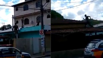 Tên cướp tẩu thoát trước mắt cả đội cảnh sát