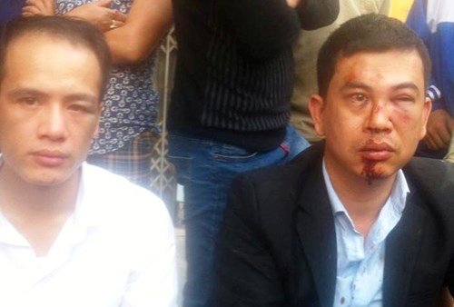 Trở lại con đường gây bụi khiến 2 luật sư bị đánh