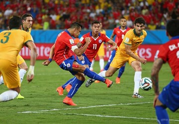 Vòng bảng World Cup 2014: Chile 3-1 Australia