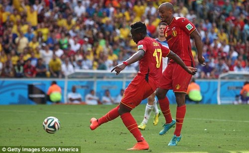 Vòng bảng World Cup: Bỉ 1-0 Nga