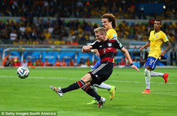 Bán kết World Cup 2014: Brazil 1-7 Đức​