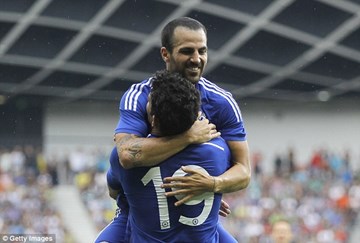 Diego Costa nổ súng trong ngày ra mắt Chelsea