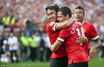 Hàng công tỏa sáng, M.U đại thắng Real tại Mĩ