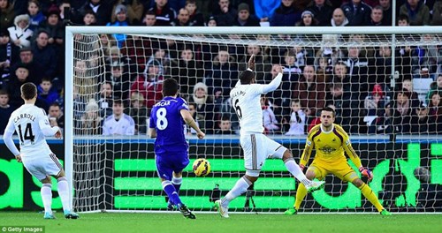 Vòng 22 Premier League: Swansea 0-5 Chelsea