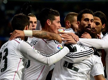 Đá bù vòng 16 La Liga: Real Madrid 2-1 Sevilla​