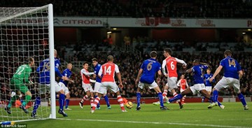 Vòng 25 Premier League: Arsenal 2-1 Leicester