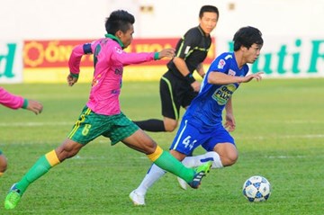 Vòng 8 V.League: HAGL 2-2 Đồng Tháp