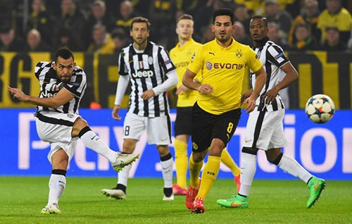 Lượt về vòng 1/8 Champions League: Dortmund 0-3 Juve
