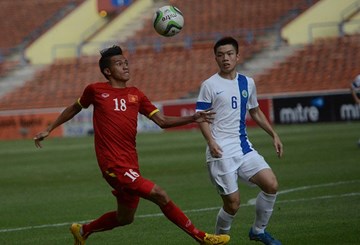 Ngọc Thắng mở tỷ số cho U23 Việt Nam