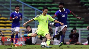 U23 Malaysia 0-1 U23 Nhật Bản