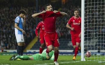 Tứ kết FA Cup: Blackburn 0-1 Liverpool