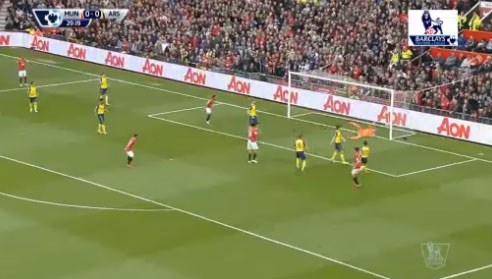 Herrera đệm bóng cận thành mở tỷ số cho M.U