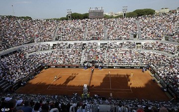 CK Rome Masters: Djokovic 2-0 Federer