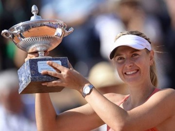 CK WTA Rome: Sharapova 2-1 Navarro
