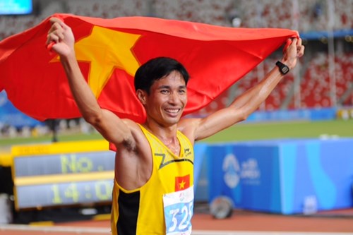 Xem Nguyễn Văn Lai bứt tốc phá kỷ lục SEA Games