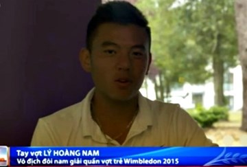 Hoàng Nam nói gì sau khi vô địch Wimbledon trẻ?