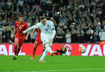 TOP 5 bàn thắng đẹp của Rooney ở tuyển Anh