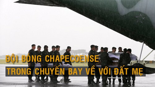 Chuyến bay cuối cùng đưa các cầu thủ CLB Chapecoense về với đất mẹ