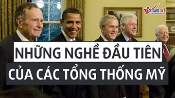 Những công việc 'bình dân' thuở hàn vi của các tổng thống Mỹ