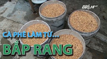Cà phê làm từ… bắp rang