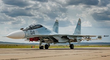Một chuyến xuất kích của chiến đấu cơ Su-30SM Nga