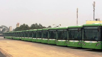 Ngắm dàn xe mới cóng trong dự án bus nhanh Kim Mã - Yên Nghĩa