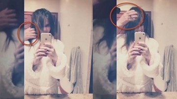 Ngọc Trinh khoe clip được người tình chăm sóc sau khi tắm