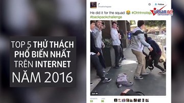 Điểm danh 5 trào lưu gây sốt trong giới trẻ nhất năm 2016