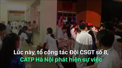 Cảm động mùa Noel: CSGT đưa người bị nạn đi cấp cứu, chi trả giúp viện phí