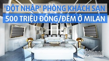'Đột nhập' căn phòng khách sạn đắt nhất thế giới ở Italia