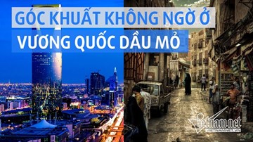 Cận cảnh xin ăn và những khu ổ chuột ở 'vương quốc dầu mỏ'