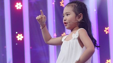Cô bé 5 tuổi gây náo động Biệt tài tí hon với bản chế 