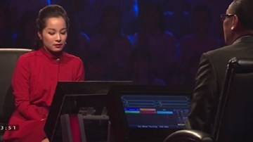 Minh Hương ‘Vàng Anh’ gây thất vọng ở ‘Ai là triệu phú’