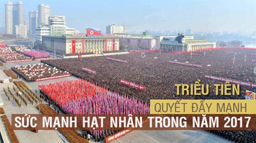 Triều Tiên diễu binh lớn chưa từng có, quyết phát triển vũ khí hạt nhân