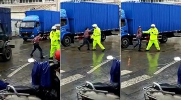 'Ma men' biểu diễn 'xà quyền' khiêu khích CSGT giữa phố