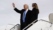 Đại gia đình ông Donald Trump đến lễ nhậm chức bằng Không lực 1