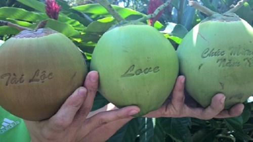 Độc đáo trái cây tạo hình ngày Tết